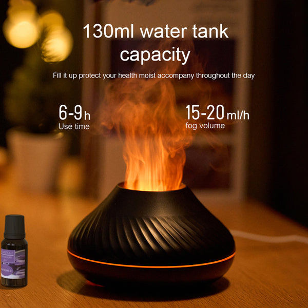 Volcano Flame Aroma Diffuser Humidifier