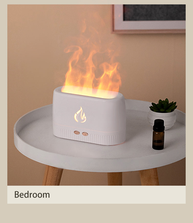 Flame Humidifier Aroma Diffuser