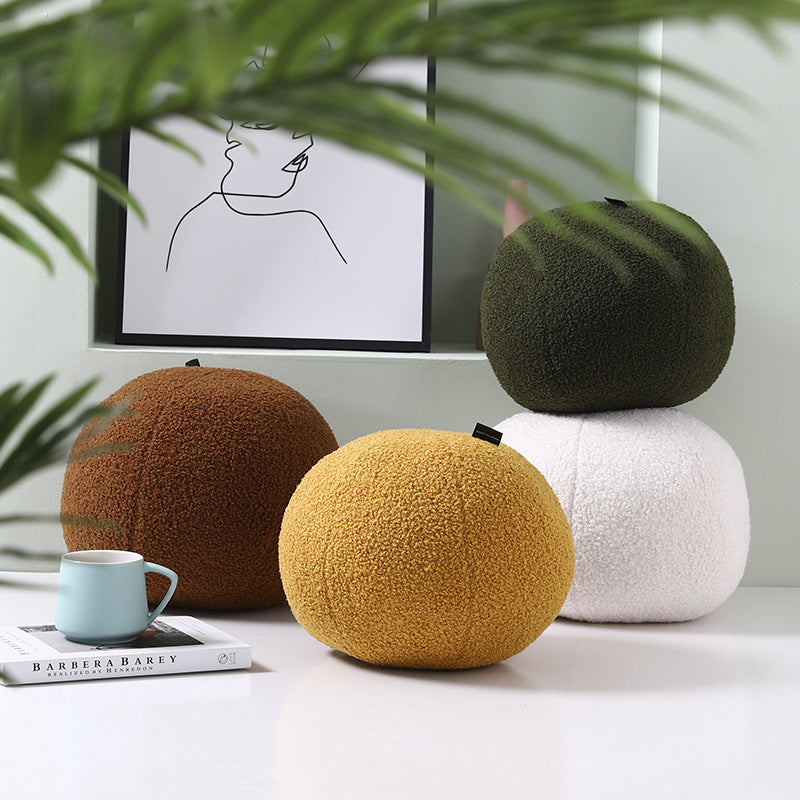 Velvet Soft Ball Pillow