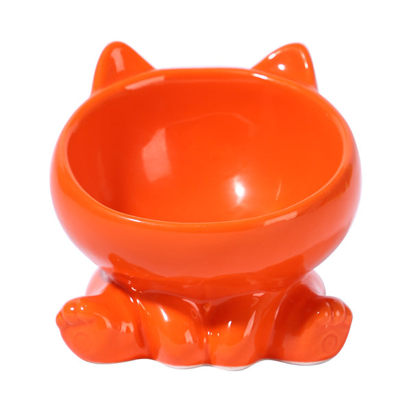 Dogs And Cats Ceramic Bowl