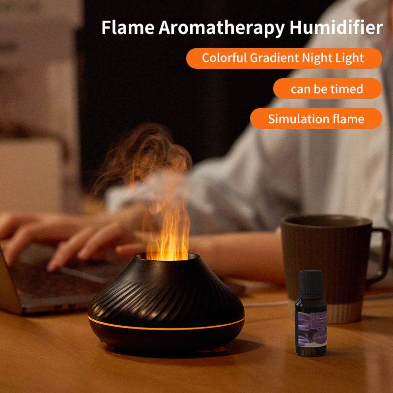 Volcano Flame Aroma Diffuser Humidifier