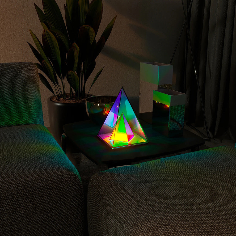 Infinity Crystal Pyramid